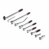 Tekton 3/8 Inch Drive Quick-Release Comfort Grip Ratchet, L-Handle, and Breaker Bar Set 10-Piece SDR99102